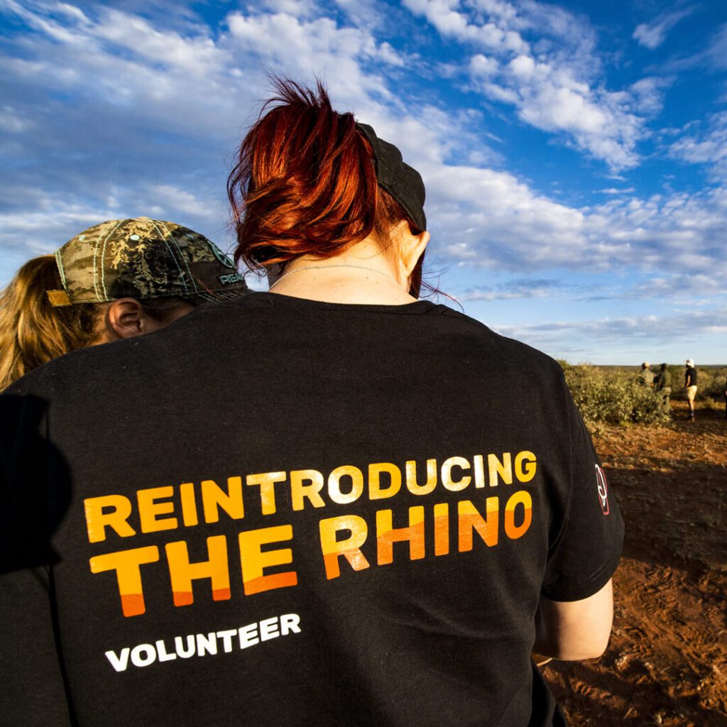 rhino volunteering